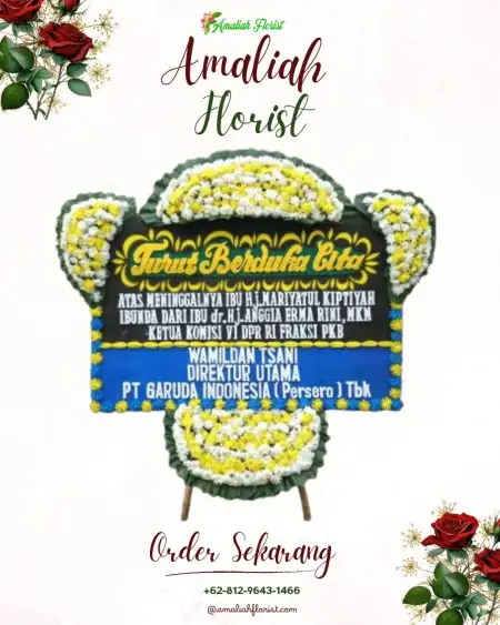 Papan Bunga Duka Pegasing